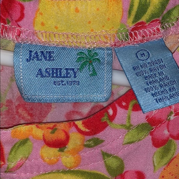 Adorable Jane Ashley Fruit Dress Size M - Picture 2 of 3